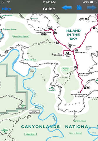 Canyonlands National Park - GPS Map Navigator screenshot 4
