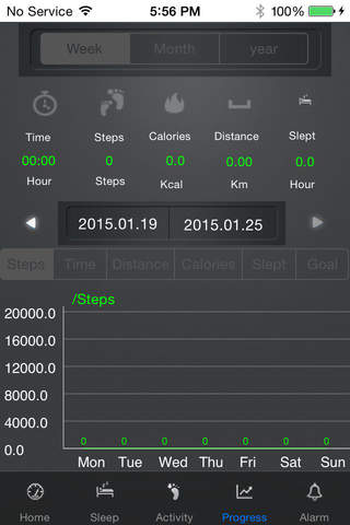 SPA Tracker screenshot 2