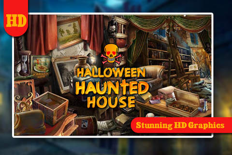 Halloween Haunted House Hidden Object Game screenshot 4