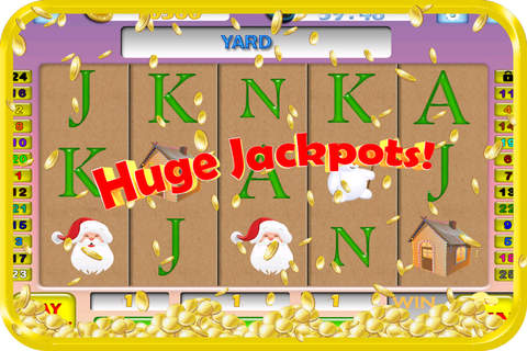 Best Las Vegas Slot Machines Christmas Village Casino Santa's Treasure screenshot 3