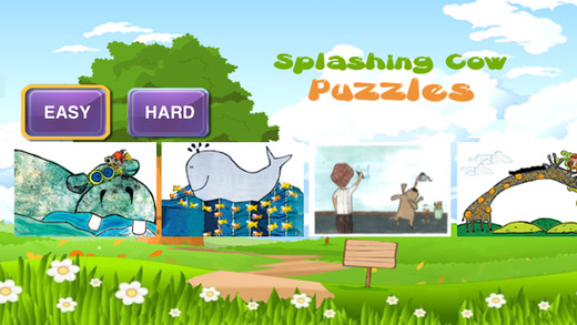 Splashing Cow Puzzles