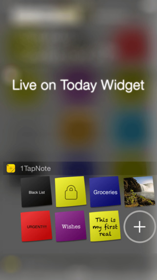 免費下載生產應用APP|1TapNote - Notes directly on the Home Screen and Today Widget PREMIUM by 1Tapps app開箱文|APP開箱王