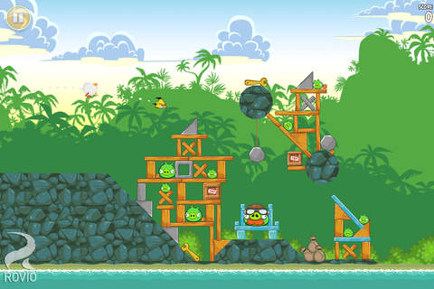 Angry Birds Free screenshot 4