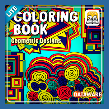 Coloring Book 26 Lite: Geometric Designs LOGO-APP點子