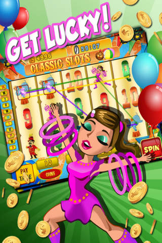 Ace Circus Vegas Slots - Lucky Big Win Classic Jackpot Slot Machine Casino Games Free screenshot 3