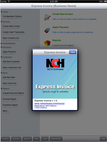 【免費商業App】Express Invoice Invoicing App Free-APP點子