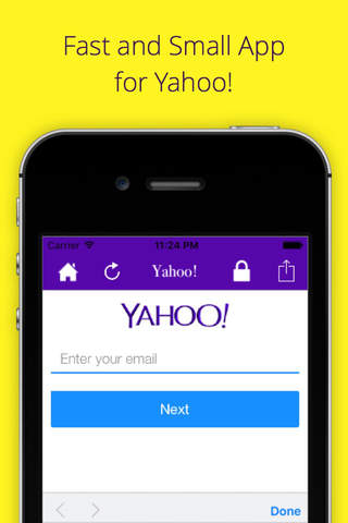 Micro for Yahoo - with Lock Feature screenshot 2