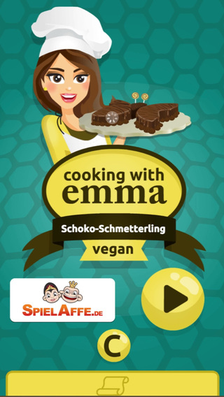 Emma Cooking: Chocolate Butterfly Cake for birthday or wedding - Free food recipe app for kids