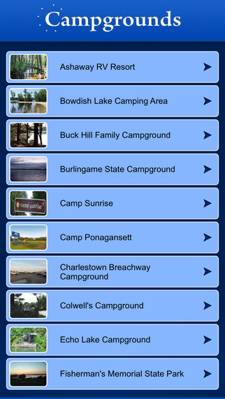 【免費旅遊App】Rhode Island Campgrounds Guide-APP點子