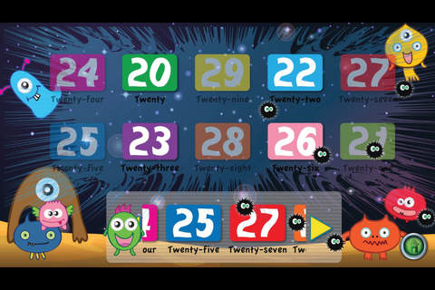 Monster English - Number Game screenshot 4