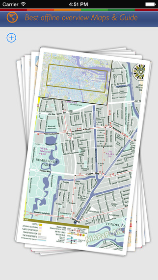 免費下載旅遊APP|City Tour Guide Amsterdam: offline map with sightseeing gallery video and street view plus emergency help info app開箱文|APP開箱王