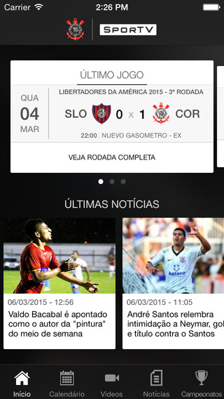 【免費運動App】Corinthians SporTV-APP點子