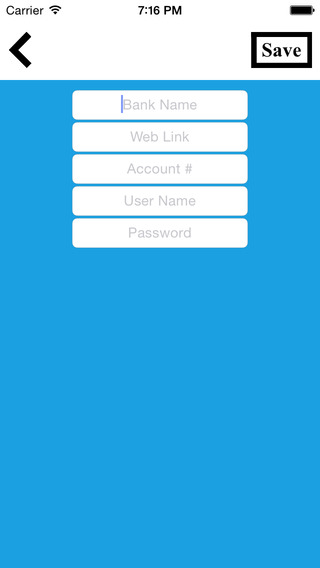 【免費生產應用App】Save My Passwords-APP點子