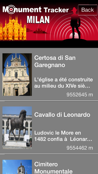 【免費旅遊App】Milan Monument Tracker-APP點子