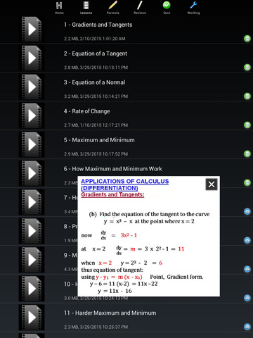 Calculus Differentiation screenshot 4