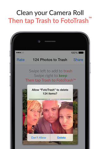 FotoTrash™ - Quick Selfie Trasher! screenshot 3