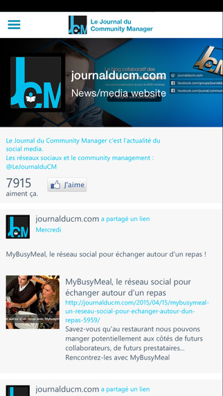 【免費新聞App】Le Journal du community manager-APP點子