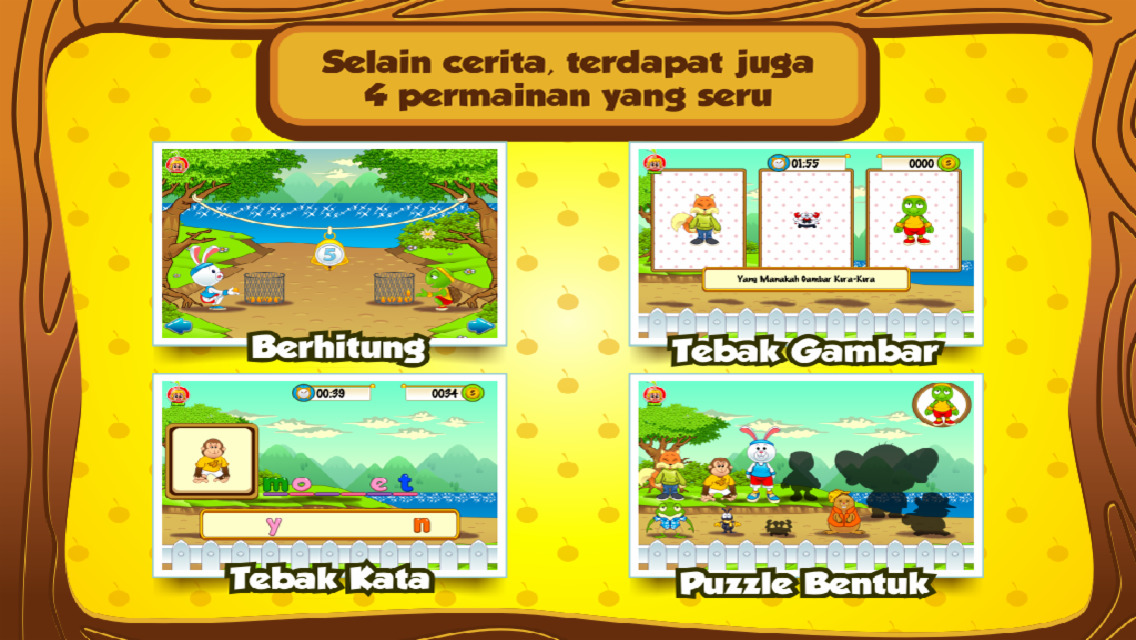 App Shopper: Cerita Anak: Kelinci & Kura-Kura (Education)