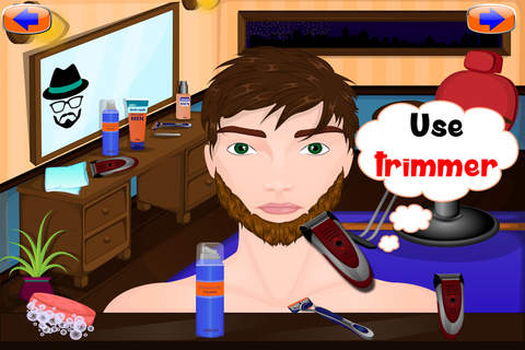 Fireman Beard Salon - Makeover & DressUp screenshot 2