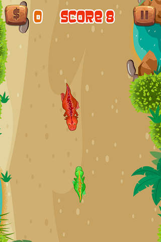 A Dino Island Racing - Survival Race of the Extinct Reptiles Free screenshot 3