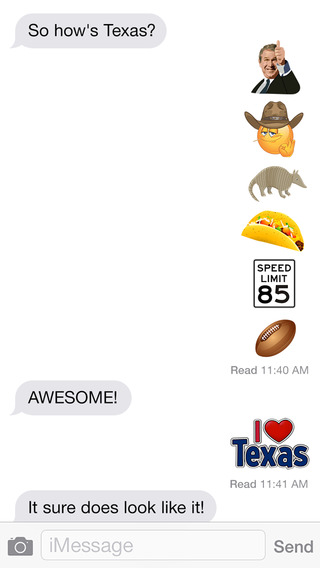 Texas Emoji Set