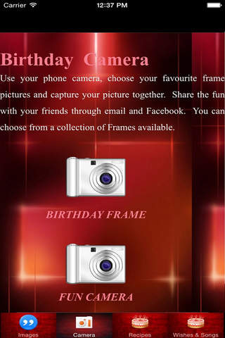 Birthday Frames, Happy Birthday Quotes Wishes Cards Images Wallpaper, Cakes Recipes & Birthday Songs screenshot 2