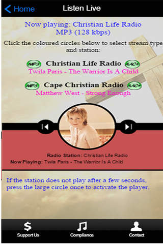 Community Net Radio screenshot 2