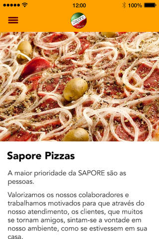 Sapore Pizzas screenshot 2