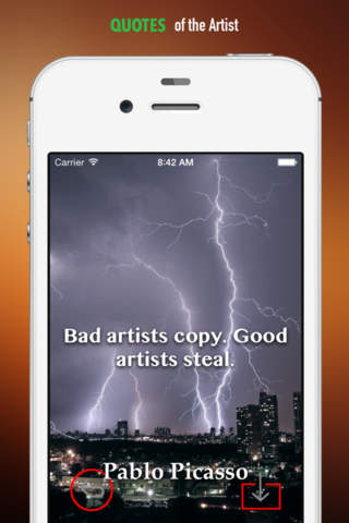 Lightening Wallpapers HD: Quotes Backgrounds Creator with Best Designs and Patterns screenshot 4