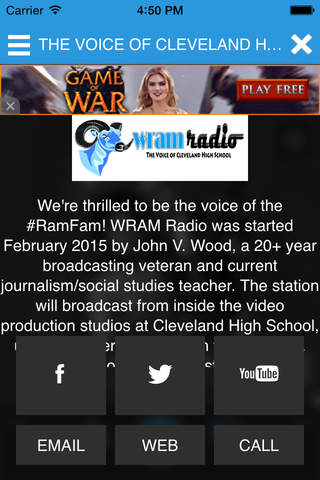 WRAM Radio screenshot 3