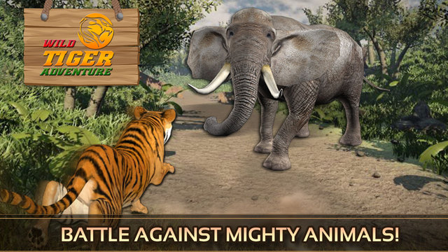 Wild Tiger Adventure 3D - Siberian Jungle Beast Animals Hunting Attack Simulator