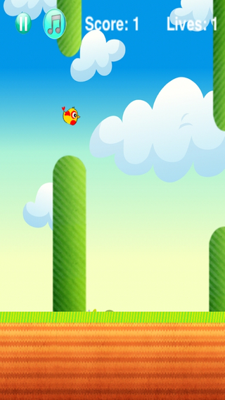 【免費遊戲App】Fly Bird, Fly - Flappy Flyer Challenge-APP點子