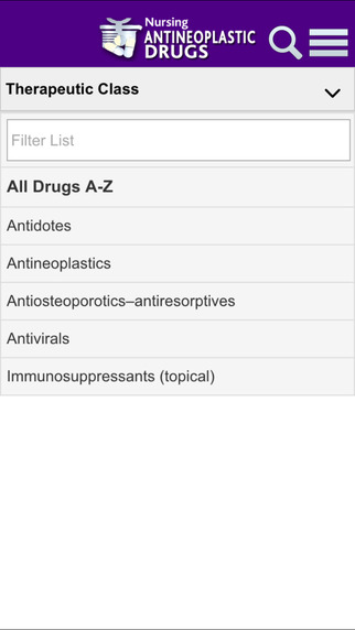 Nursing Antineoplastic Drugs