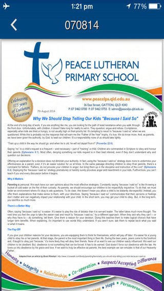 【免費教育App】Peace Lutheran Primary School-APP點子