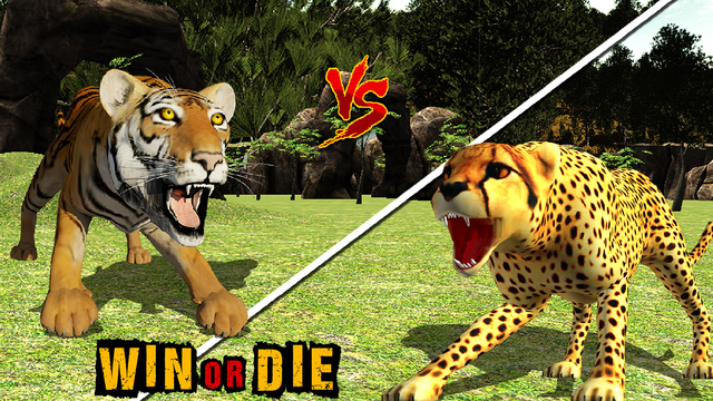 Wild African Cheetah Simulator 3D - Forest Animal Hunting in Real Wildlife Attack Simulation Game