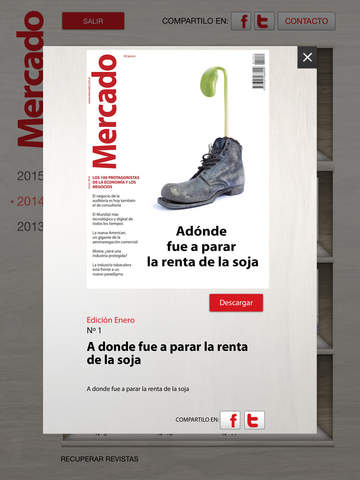 Revista Mercado screenshot 3