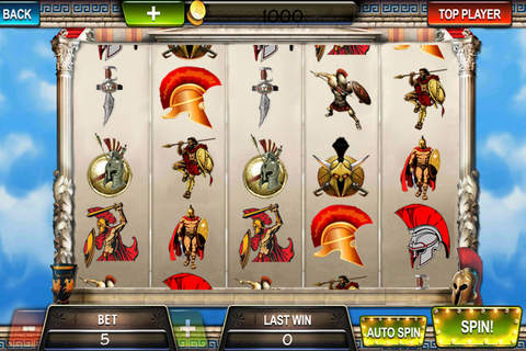 Aaaaabys Gladiator Spartan FREE Slots and Roulette & Blackjack screenshot 2