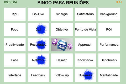 Bingo para Reuniões screenshot 2