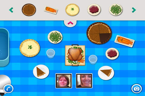 Thanksgiving Time: eat together with family video calls - perfect for long distance families screenshot 3