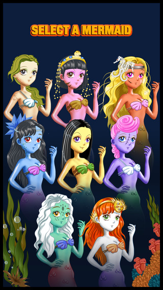 免費下載遊戲APP|A Mermaid Fins Dress-up Salon! - Fairy tale bubble world of fashion style & make-up me for kids app開箱文|APP開箱王