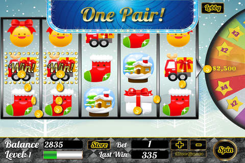 All In Cash Holiday's Casino Games HD - Merry Jackpot Paradise of Fun Machine Rich-es Free screenshot 2