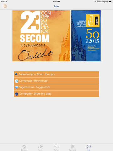 【免費醫療App】Congreso SECOM 2015-APP點子