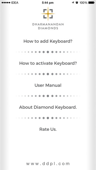 Diamond Keyboard