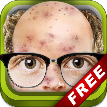 Baldy ME! FREE - Bald, Old and No Hair Selfie Yourself with Animal Face Photo Booth Effects Maker! LOGO-APP點子