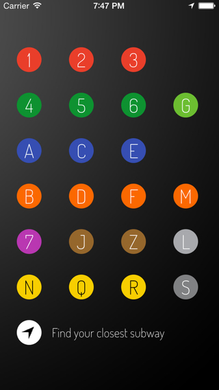 【免費交通運輸App】Find The Line NYC-APP點子
