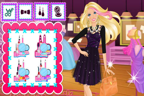 Princess My Little Black Dress——Fashion Beauty Color Salon/Girls Make Up screenshot 4