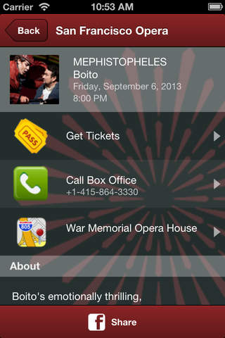 San Francisco Opera screenshot 3
