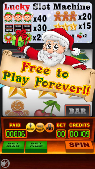 【免費遊戲App】A Merry Christmas Spirit Slots 2014 –  And Elf Mega Mania-APP點子