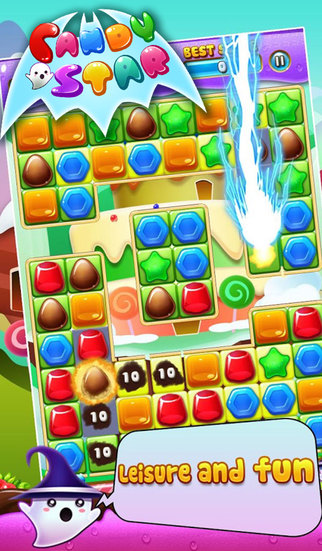 Candy Magic Star:match 3 puzzle game