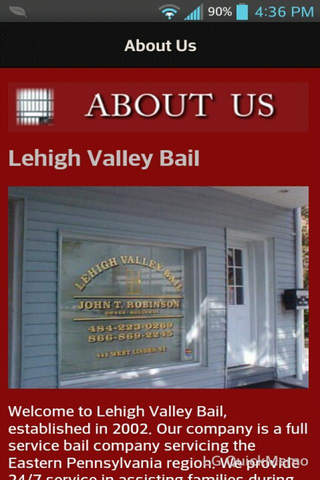 Lehigh Valley Bail screenshot 2